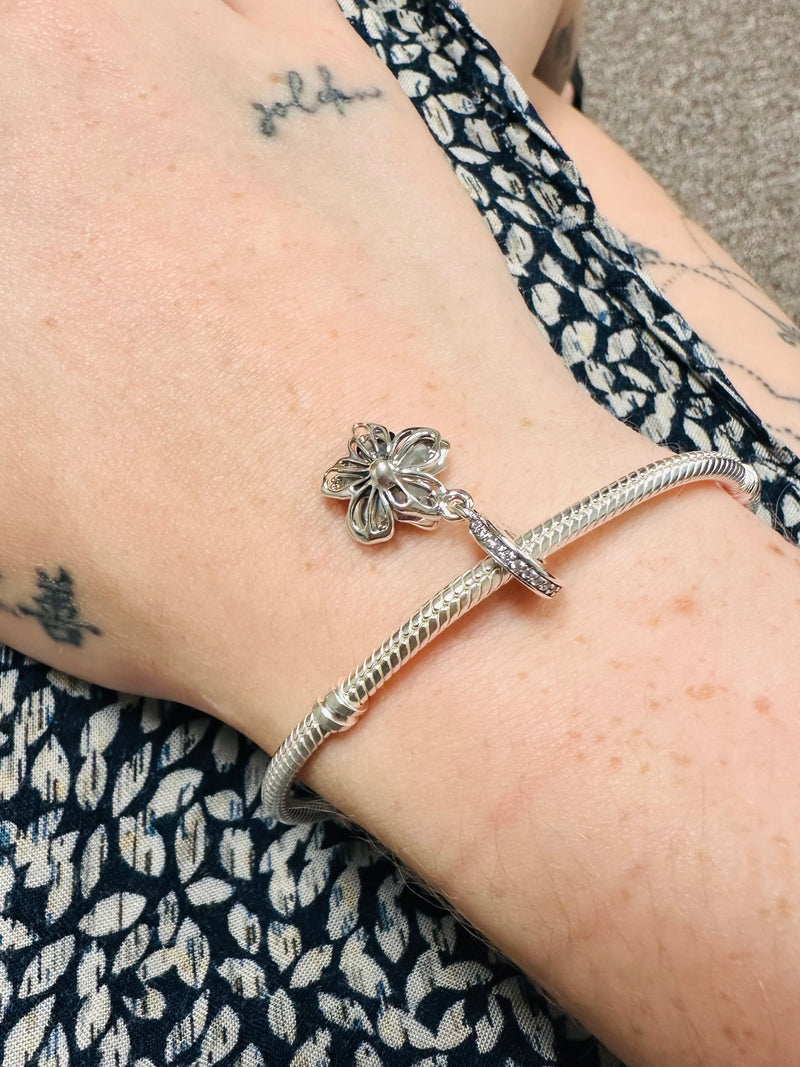Blue Blossom Dangle Charm