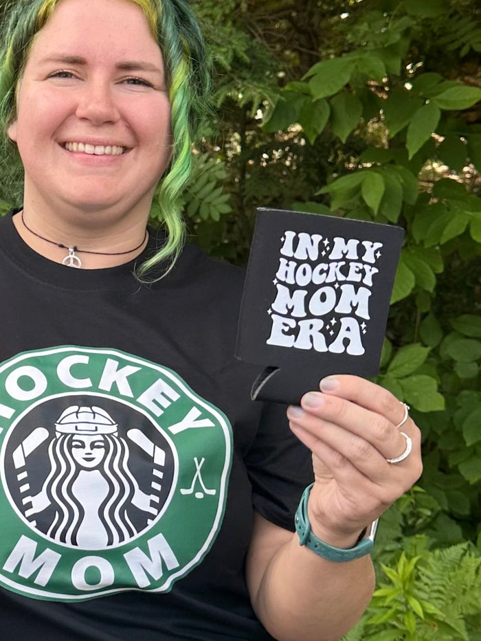 Hockey Mom Era Can Koozie