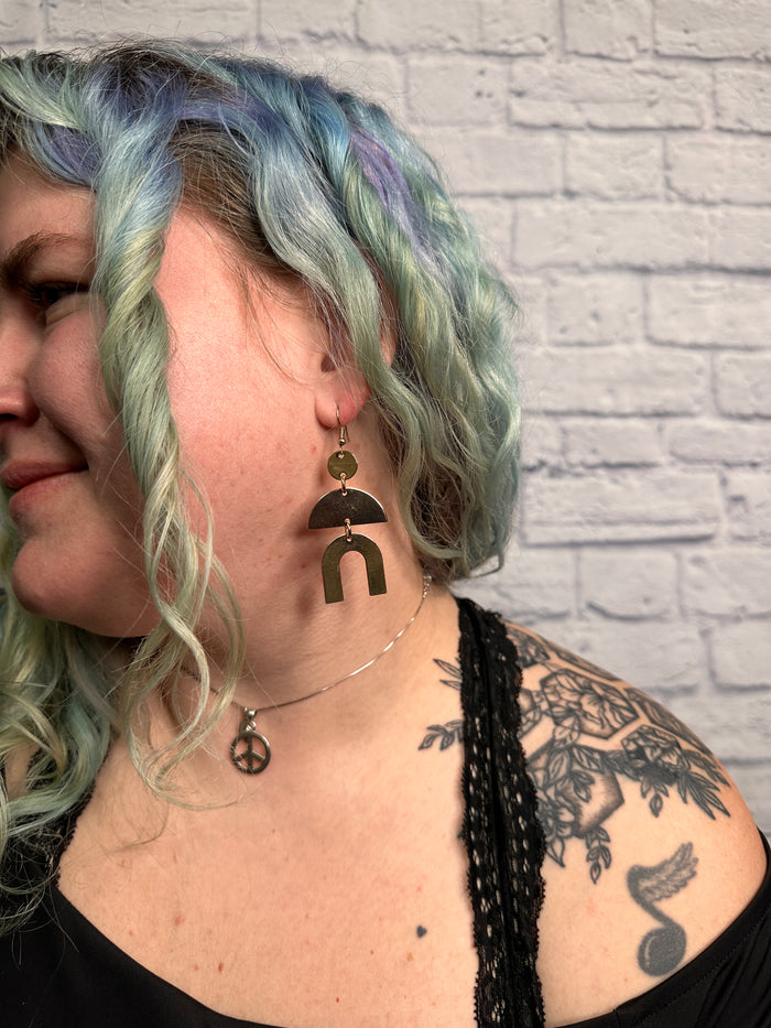 Lizzie Geometric Earrings