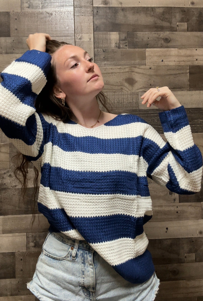 Gillian Striped Sweater