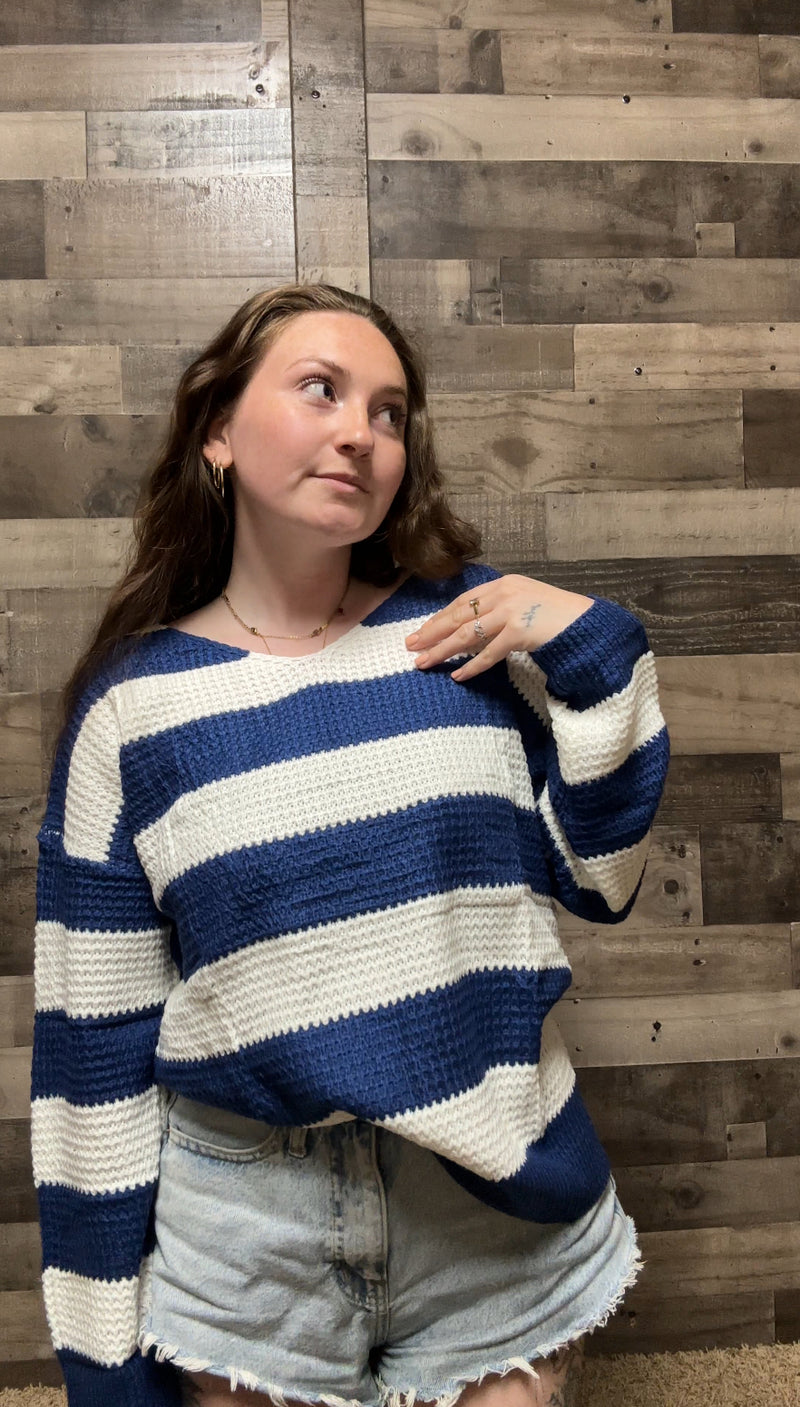 Gillian Striped Sweater