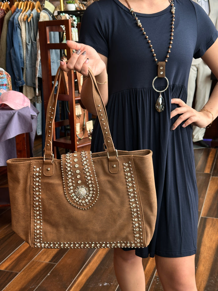 Montana Embellished Tote Bag