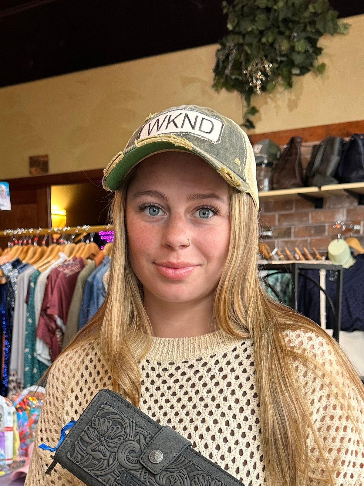 WKND Distressed Baseball Cap