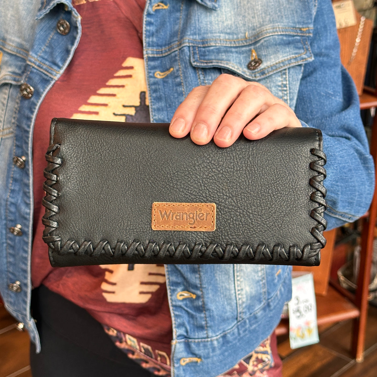 Wrangler Whipstitch Wallet