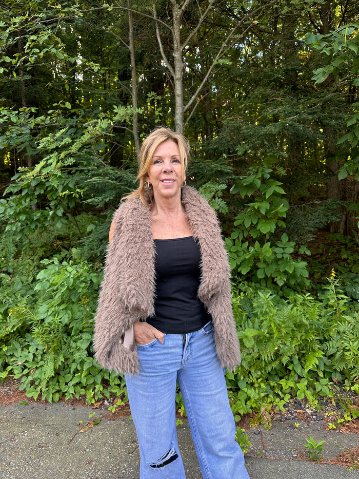 Priscilla Sherpa Vest