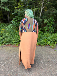 Alyssa Aztec Print Duster