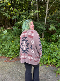 Arden Aztec Print Cardigan