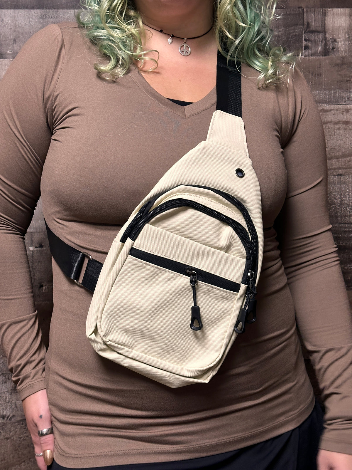 Bridget Water Resistant Sling Bag