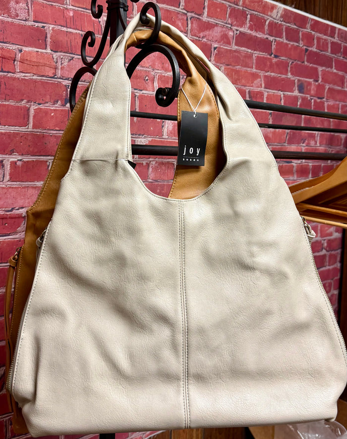 Doreen Vegan Leather Hobo Bag