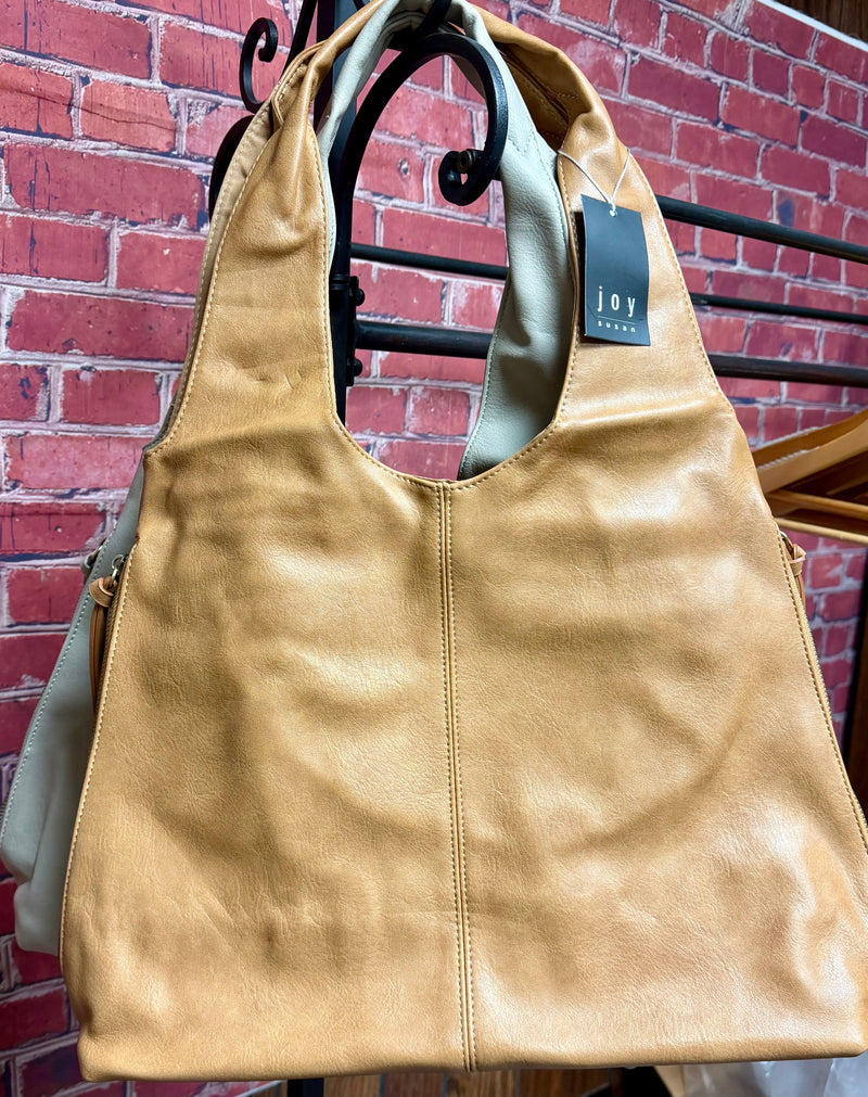 Doreen Vegan Leather Hobo Bag