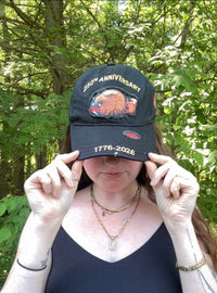 USA 250th Anniversary Embroidered Cap