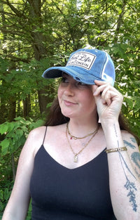 Wisconsin Distressed Trucker Caps
