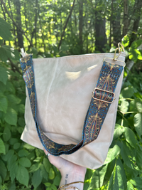 Irma Vegan Leather Patterned Strap Bag