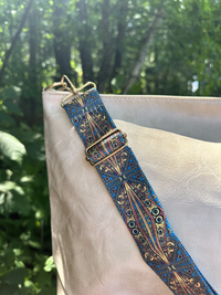 Irma Vegan Leather Patterned Strap Bag