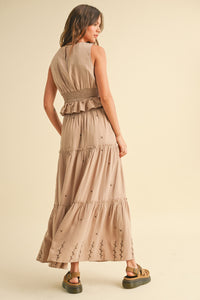 Jemma Embroidered Tank & Skirt Separates