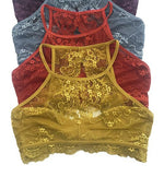 Kay Lace High-Neck Bralette