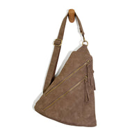 Kaya Vegan Suede Sling Bag