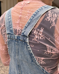 Kendall Denim Overall Dress