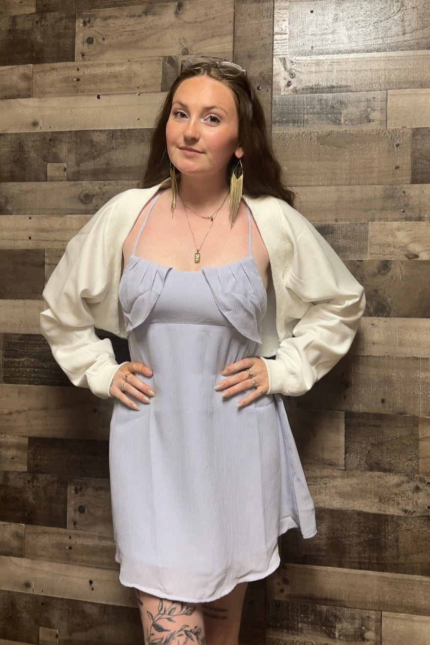 Lilibet Woven Mini Dress