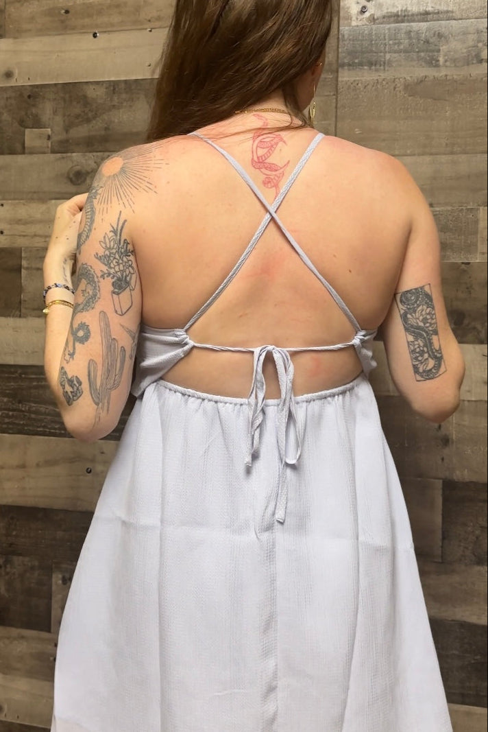 Lilibet Woven Mini Dress