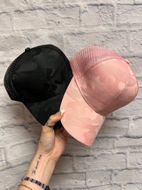 Liza Camo Print Cap