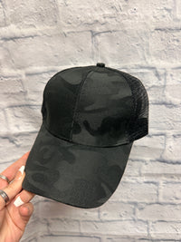 Liza Camo Print Cap