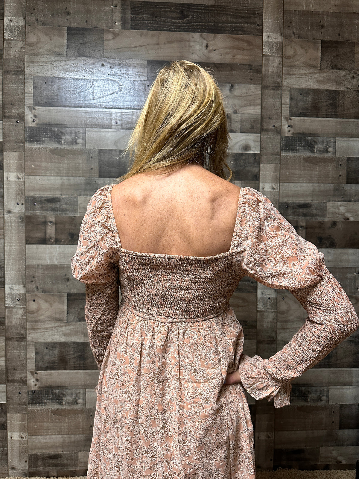 Madelyn Paisley Print Mini Dress