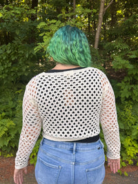 Marnie Multi-Color Crochet Cardigan