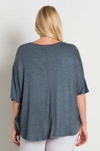 Melissa Basic Half Sleeve Top