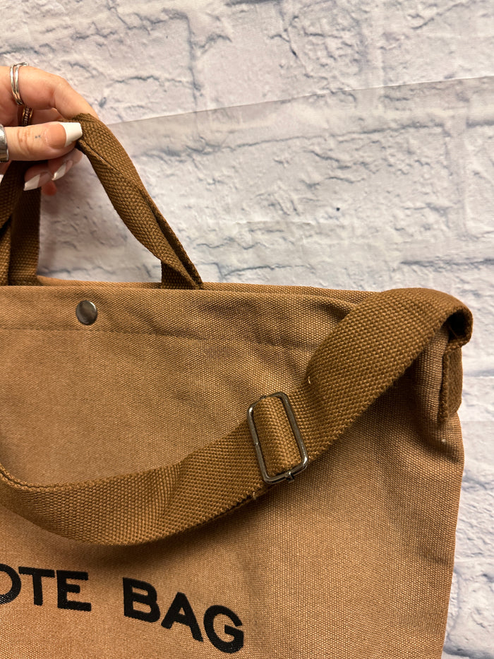 Minimalist Canvas Tote Bag