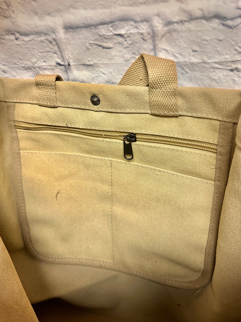 Minimalist Canvas Tote Bag