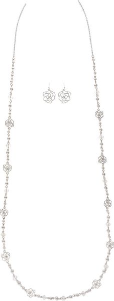 Silver Roses Jewelry Separates