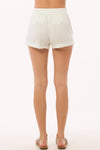 Nancy Linen Blend Shorts - White