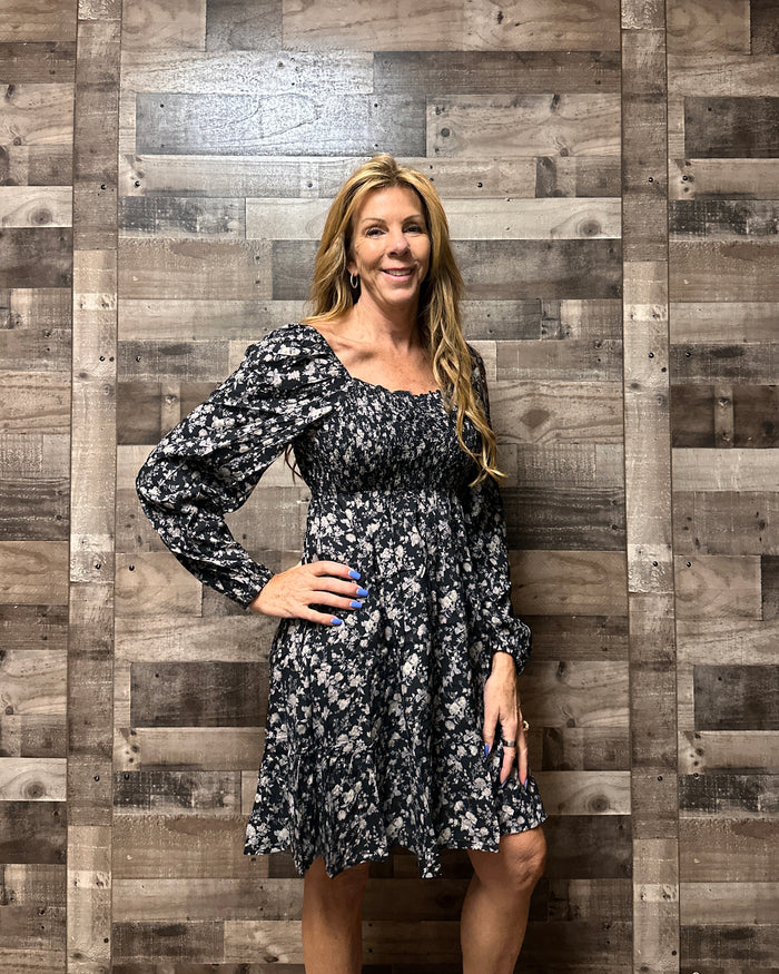 Natalie Floral Print Dress
