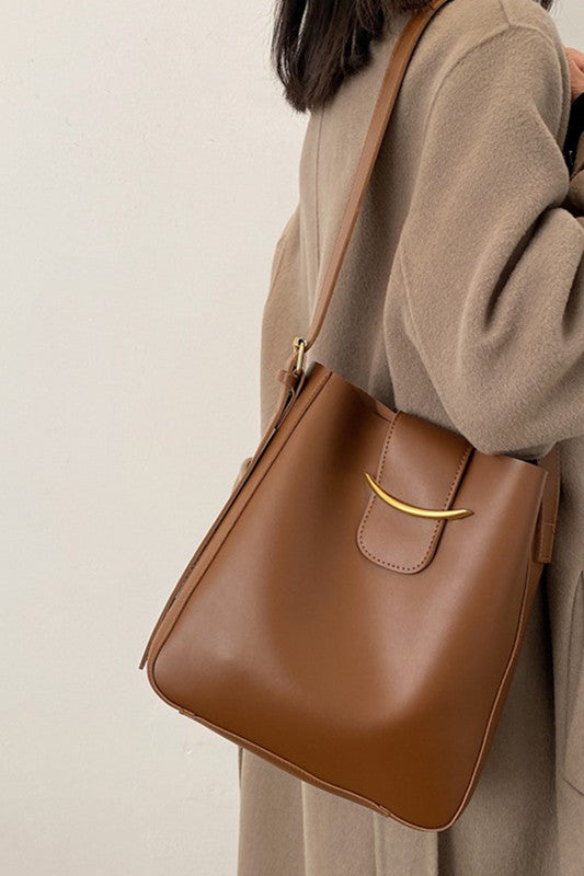 Nellie Vegan Leather Crossbody Bag
