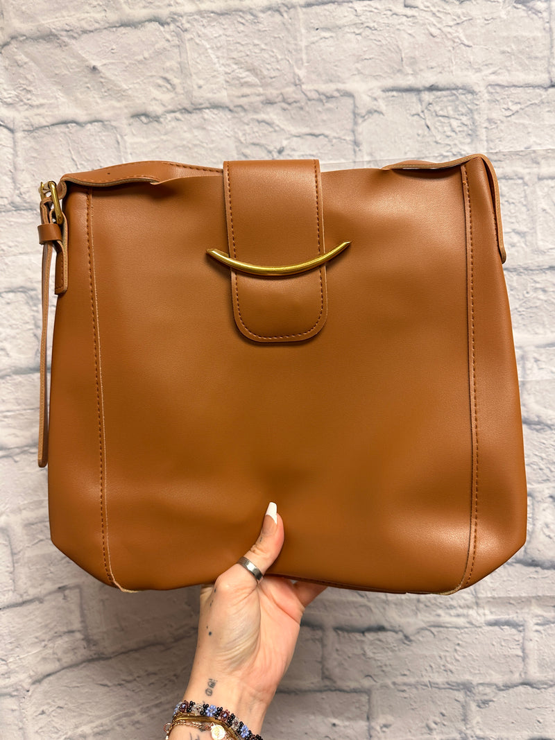 Nellie Vegan Leather Crossbody Bag