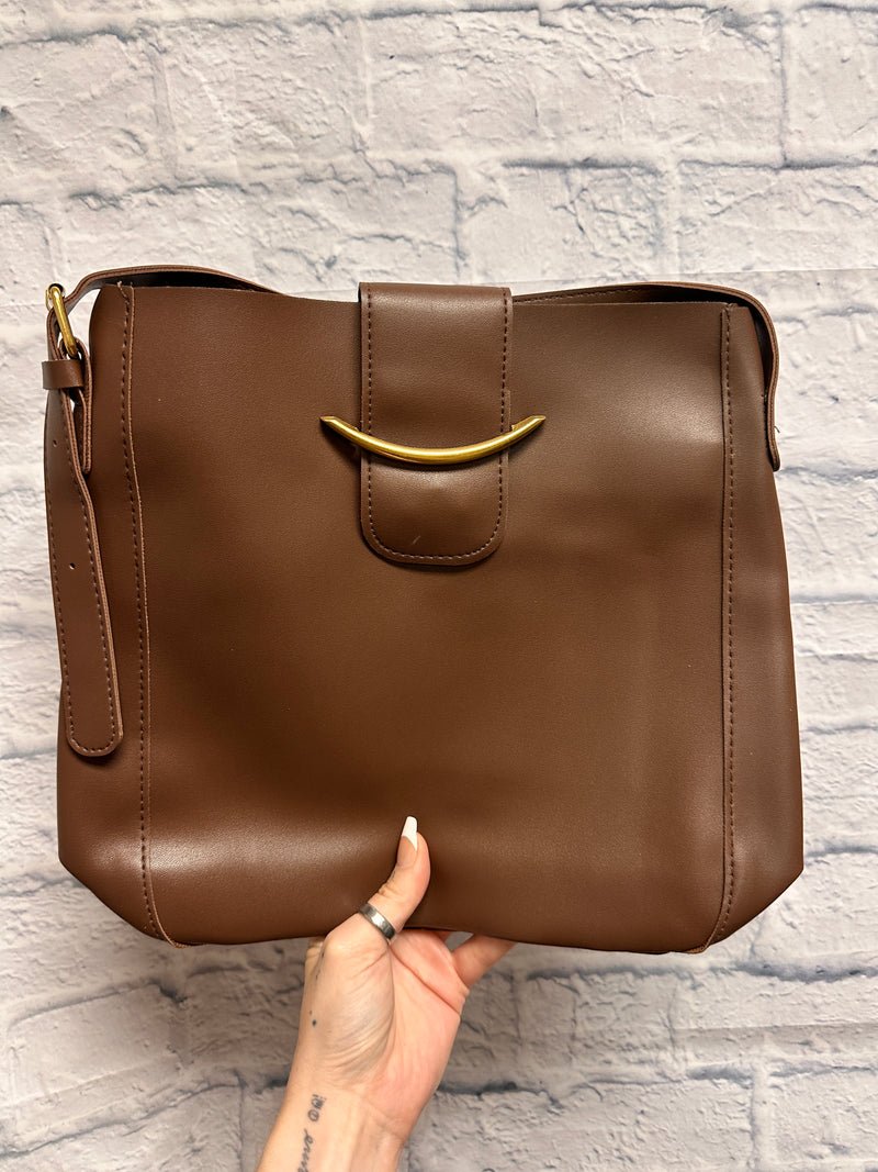 Nellie Vegan Leather Crossbody Bag