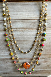 Colorful Layered Necklace