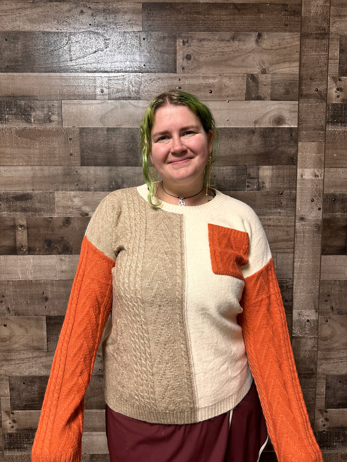 Piper Color Block Sweater