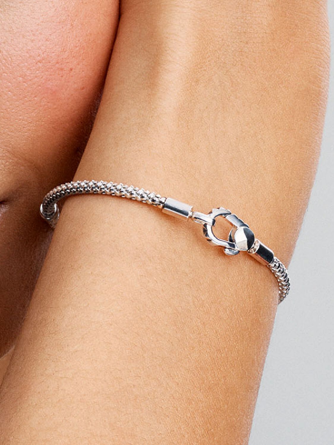 Studded Clasp & Chain Bracelet
