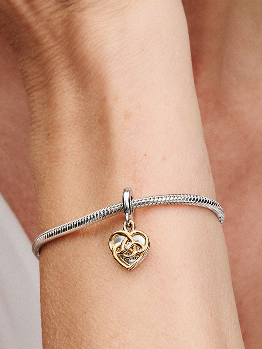 Mom Double Dangle Charm