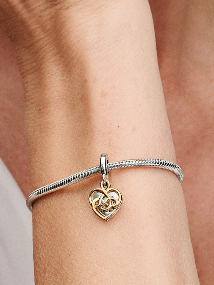 Mom Double Dangle Charm