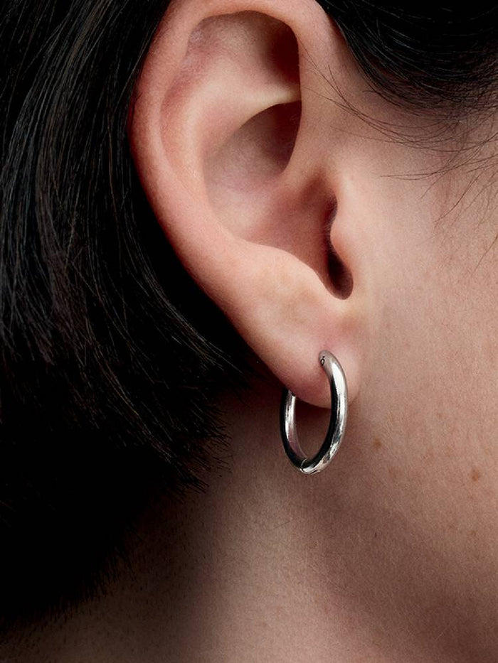 Pandora Moments 18 mm Charm Hoop Earrings