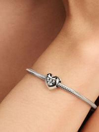 Mum's Little Monsters Heart Charm