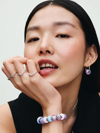 Opalescent Purple Charm
