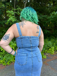 Rachelle Button Down Denim Dress