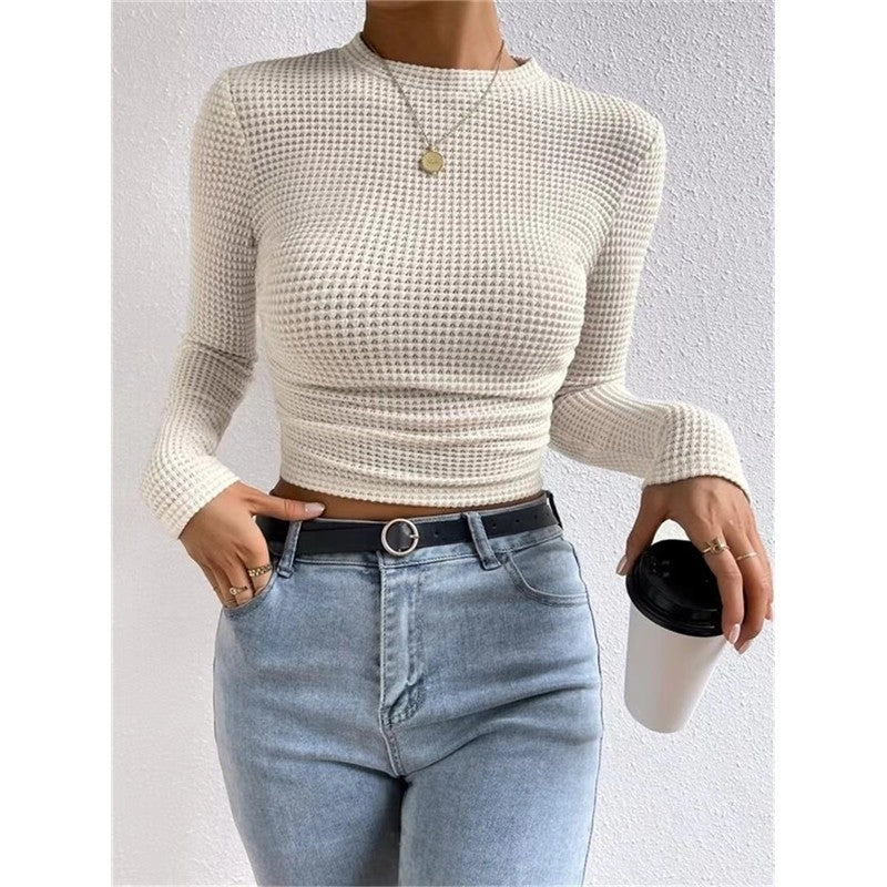 Shereen Waffle Knit Top