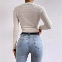 Shereen Waffle Knit Top