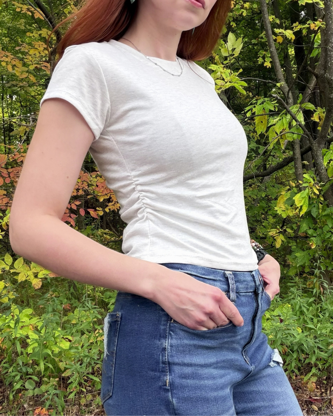 Marley Ruched Side Tee