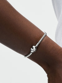 Moments Heart & Snake Chain Bracelet